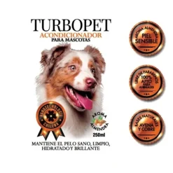 Acondicionador Turbopet Para Perro 250 Ml