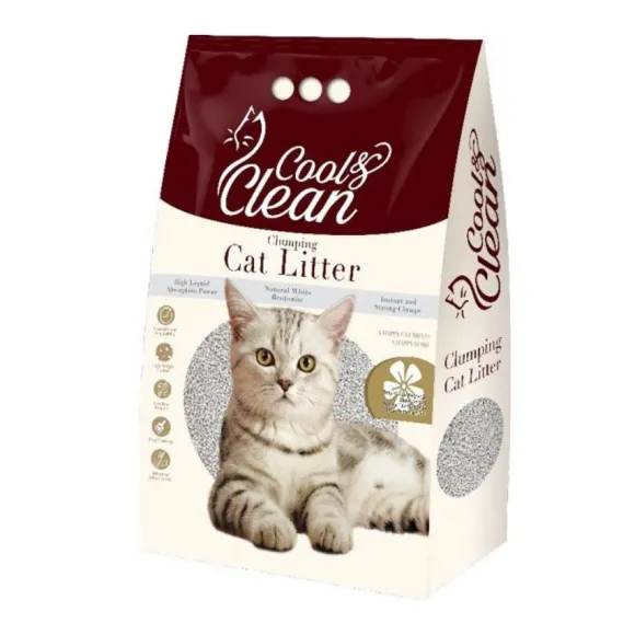 Arena Para Gatos Cool & Clean Sanitaria 8.5 Kg