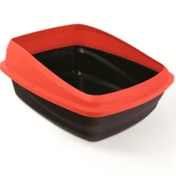 Ba O Con Borde Negro Y Rojo Catlove