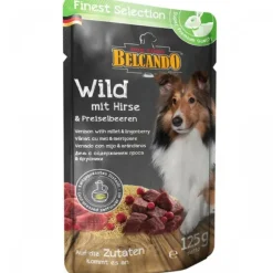 Belcando Venado/Mijo Y Arandanos Alimento H Medo Para Perros 125 Gr