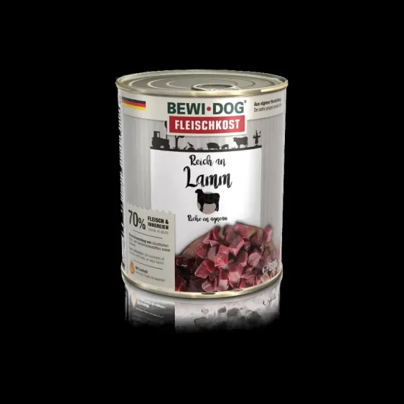 Bewidog Latas Rico En Cordero Alimento H Medo Para Perros