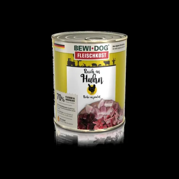 Bewidog Latas Rico En Pollo Alimento H Medo Para Perros