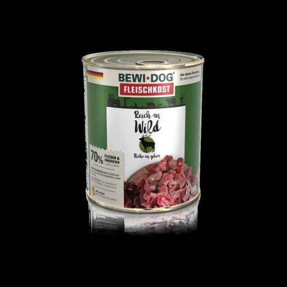 Bewidog Latas Rico En Venado Alimento H Medo Para Perros