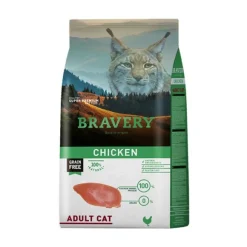 Bravery Chicken Adult Cat Alimento Para Gato