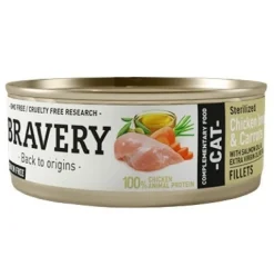 Bravery Pollo Y Zanahoria Alimento H Medo Para Gatos