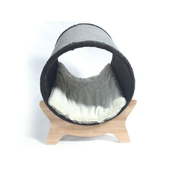 Cama Elevada De Tunel Para Gatos