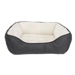 Cama Para Perro Dogit Dreamwell Rectangular Gris Gris/Blanco
