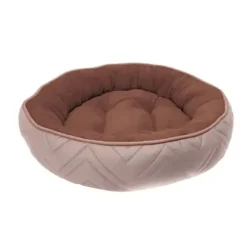 Cama Para Perro Dogit Dreamwell Redonda Beige - Caf