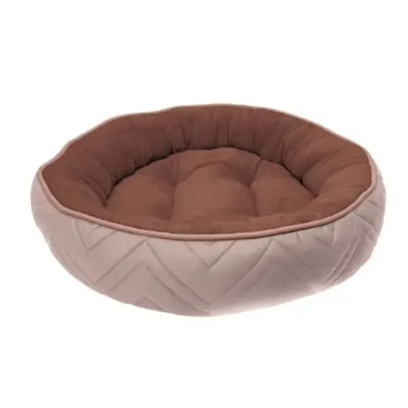 Cama Para Perro Dogit Dreamwell Redonda Beige - Caf
