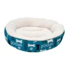 Cama Para Perro Dogit Dreamwell Redonda Azul