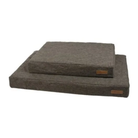 Cama Para Perro Mpets Oleron Mat Cushion Gris Oscuro