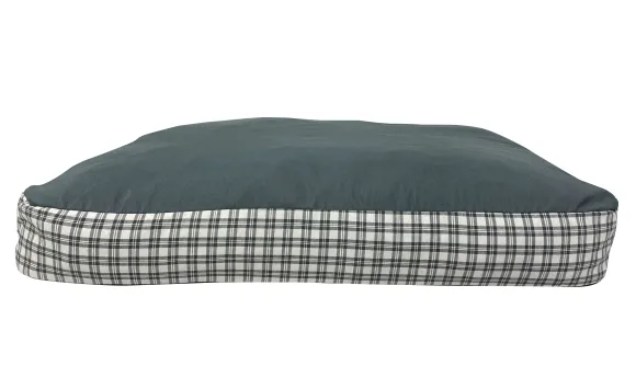Cama Para Perros Azul A Cuadros Dogzzz Basic Tartan Amore
