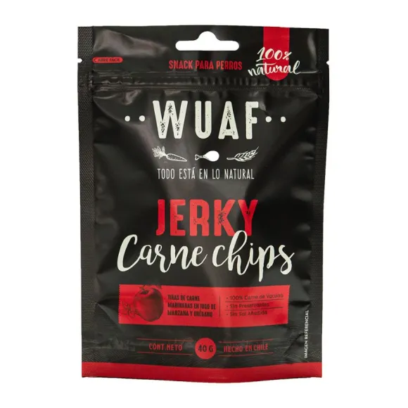 Carne Chips Snack Wuaf
