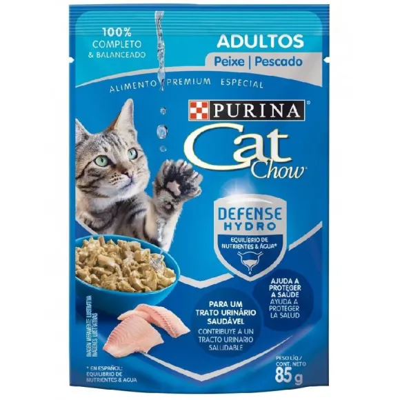 Cat Chow Adultos Pescado Alimento H Medo Para Gatos