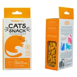 Cats Snack Galletas Con Hierba Gatera Sabor Pollo Con Hierba Gatera