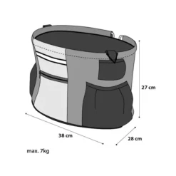 Cesta Para Bicicleta Manillar Steffen