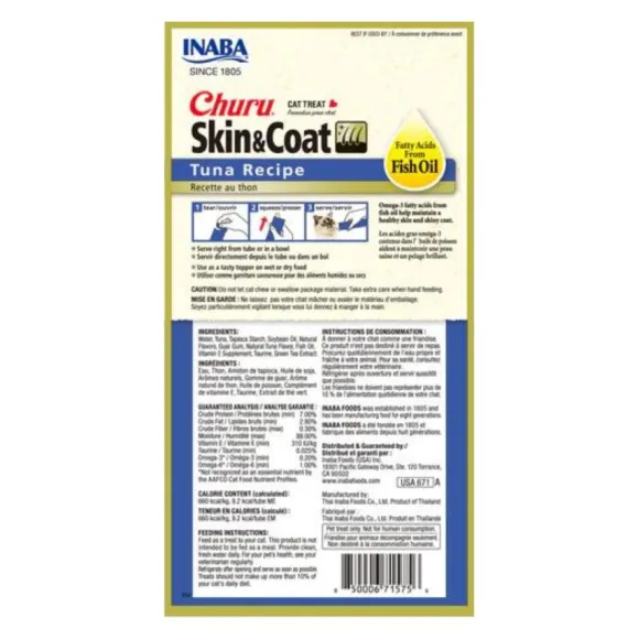 Churu Skin&Coat Tuna Recipe