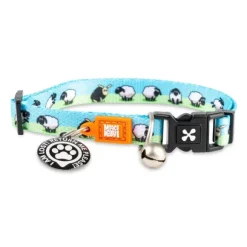 Collar Con Smart Id Para Gatos Black Sheep