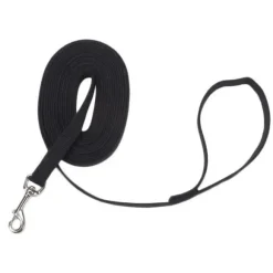 Correa Cotton Web Dog Training, Black