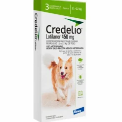 Credelio 450 Mg X 3 (11 - 22 Kg) Antiparasitarios