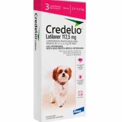 Credelio 112,5 Mg X 3 (2,5 - 5,5 Kg) Antiparasitarios