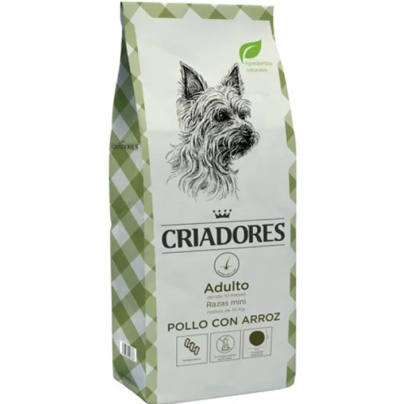 Criadores Adulto Pollo Con Arroz Raza Peque A 3 Kg Alimento Para Perro