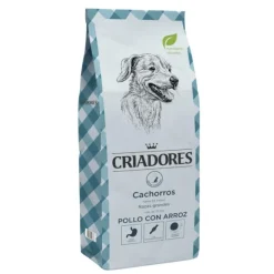 Criadores Cachorro Pollo Con Arroz Raza Grande 15 Kg Alimento Para Perro