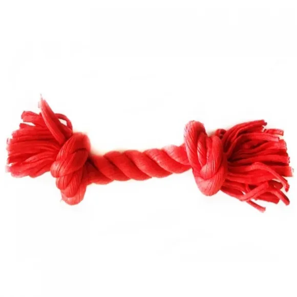 Cuerda Simple Dos Nudos Roja Rojo