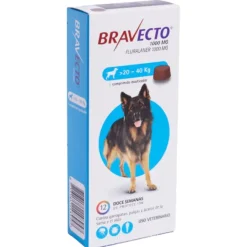 Desparasitante Bravecto Para Perros 20 Kg A 40 Kg