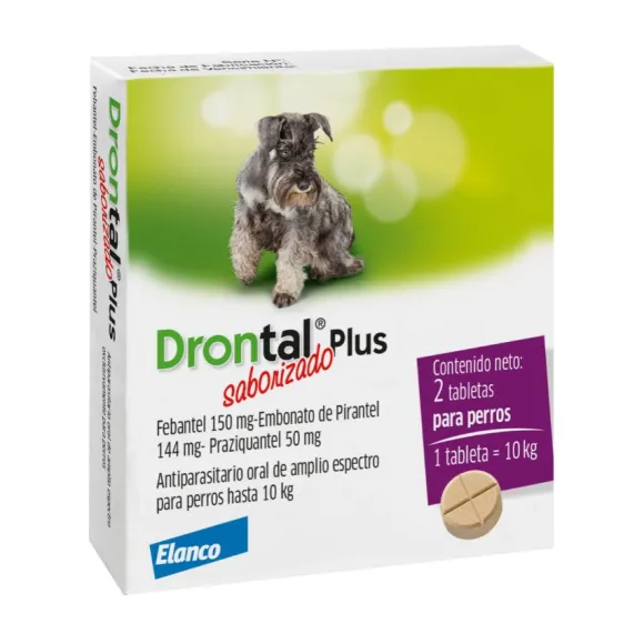 Desparasitante Drontal Plus Plus Saborizado