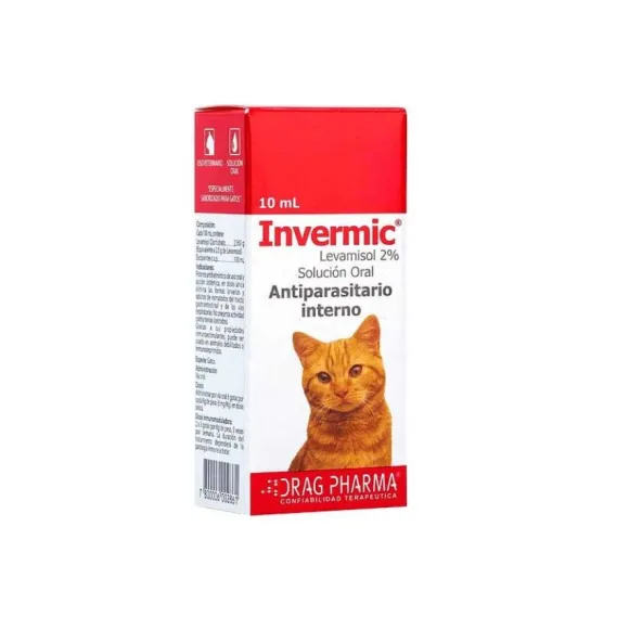 Desparasitante Invermic 2% 10Ml