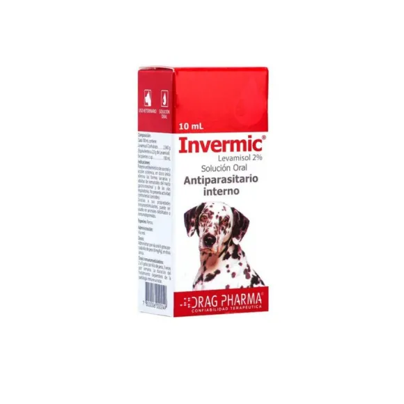 Desparasitante Invermic 2% 10Ml
