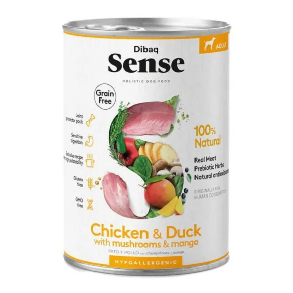 Dibaq Sense Lata Pollo Y Pato Alimento H Medo Para Perros
