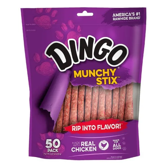 Dingo Munchy Stick Huesitos (Bolsa De 50 Unid)
