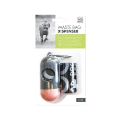 Dispensador Bolsas Recoge Fecas - Dual/Negro