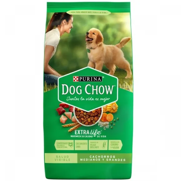 Dog Chow Cachorro Raza Mediana Y Grande Alimento Para Perro
