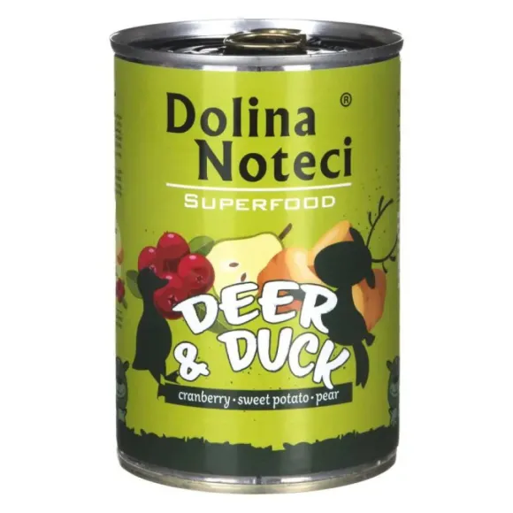 Dolina Superfood Lata De Ciervo Y Pato Alimento H Medo Para Perros
