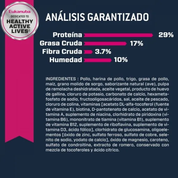 Eukanuba Senior Small Alimento Para Perro