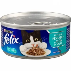 Felix Original Filetes De Pescado Y Atun En Salsa Alimento H Medo Para Gatos