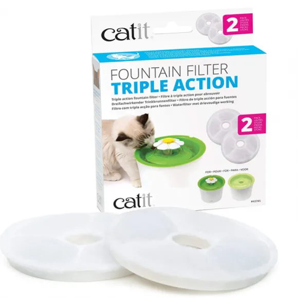 Filtros Fuente Bebedera Flower - Flor Pack 2 Unidades