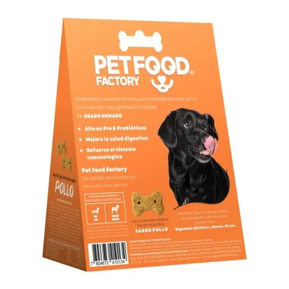 Galletas Horneadas Para Perros De Razas Peque As Sabor Pollo