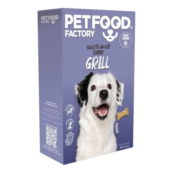 Galletas Horneadas Para Perros Adultos Sabor A Grill