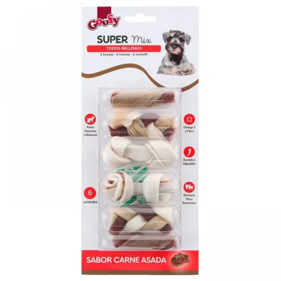 Goofy Super Mix Huesitos Snack Para Perros