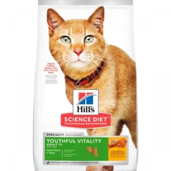 Hills Feline Youthful Vitality Adulto 7+ 1.36Kg Alimento Para Gato