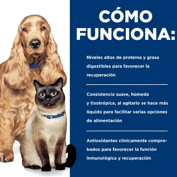 Hills Lata Canine & Feline A/D Urgent Care Alimento H Medo Para Perros