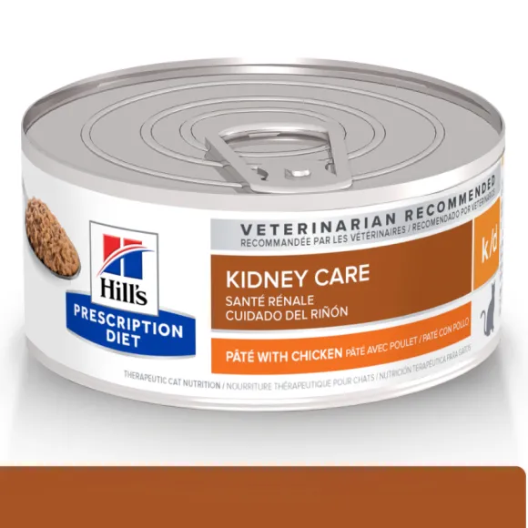 Hills Lata Feline K/D Cuidado Ri On Alimento H Medo Para Gatos