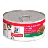 Hills Lata Kitten Liver & Pollo Alimento H Medo Para Gatos