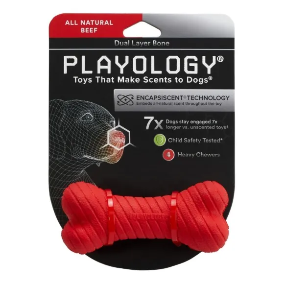 Hueso De Doble Capa Con Aroma A Carne