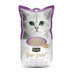 Kit-Cat Purr Puree Tuna & Scallop 60 Gr