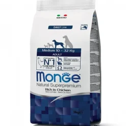 Monge Medium Adulto Sabor Pollo Alimento Para Perros